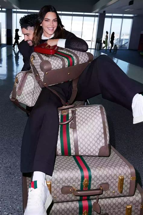 gucci bad bunny hoodie|gucci valigeria suitcase.